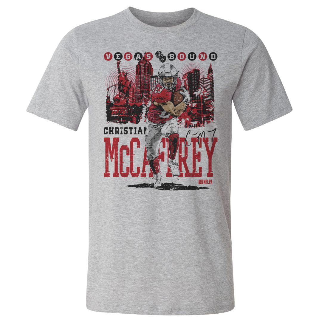 Christian McCaffrey Men&#39;s Cotton T-Shirt | 500 LEVEL