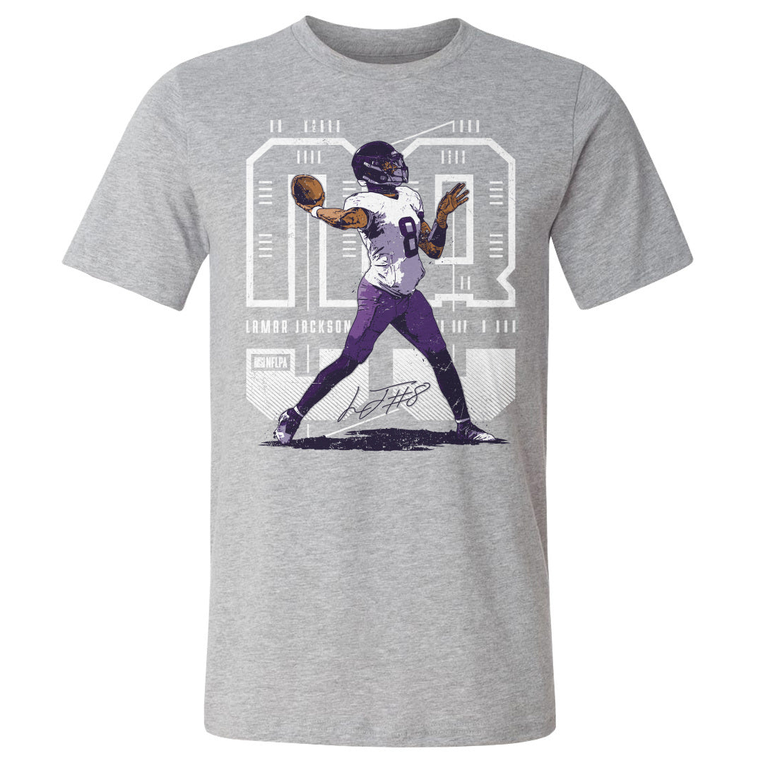 Lamar Jackson Men&#39;s Cotton T-Shirt | 500 LEVEL