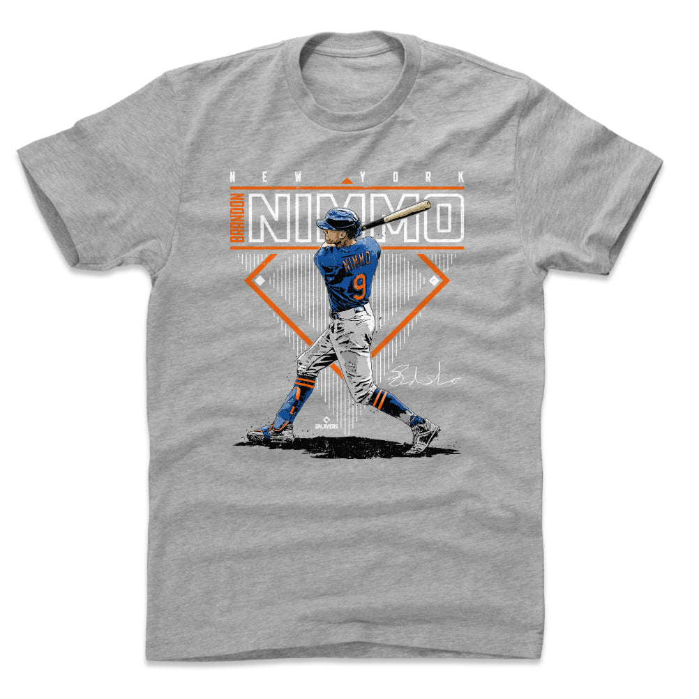 Brandon Nimmo T-Shirt New York Mets Baseball Neon Jersey Shirt