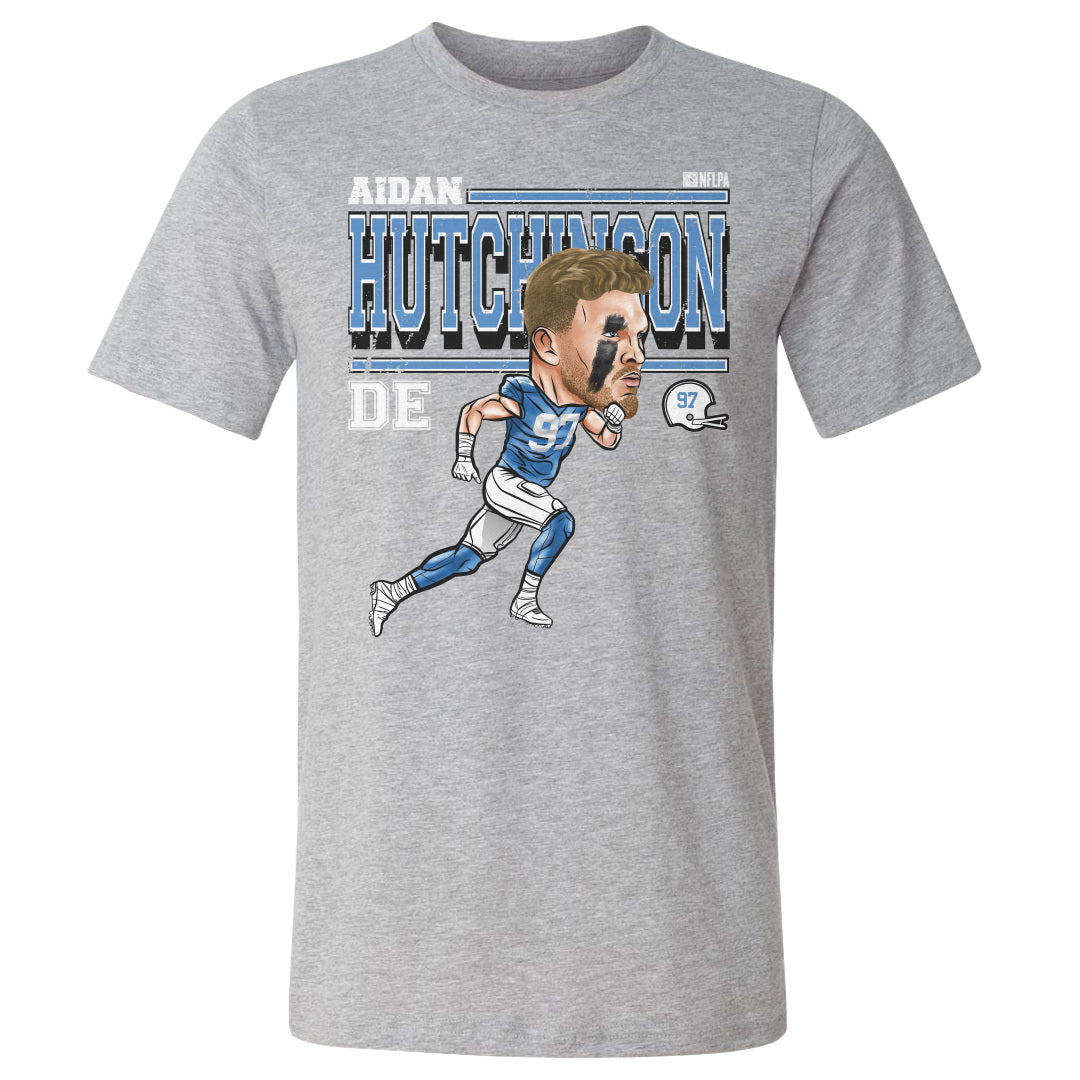 Aidan Hutchinson Shirt, Detroit Football Men's Cotton T-Shirt