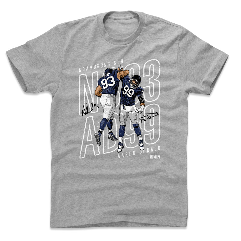 Aaron Donald Shirt  Los Angeles Football Men's Cotton T-Shirt