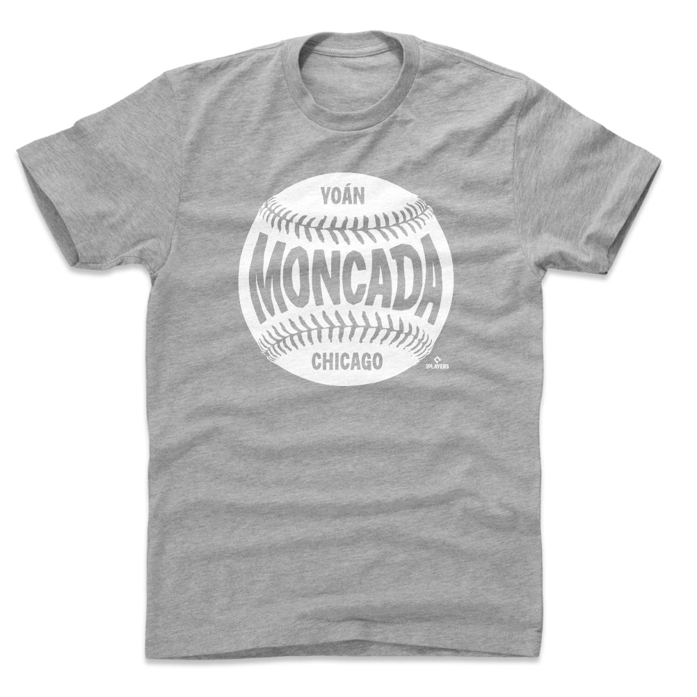 Chicago White Sox Kids 500 Level Yoan Moncada Chicago Gray Kids Shirt