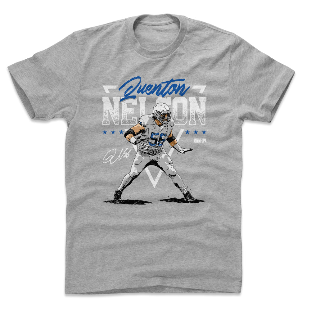 Quenton Nelson Shirt  Indianapolis Football Men's Cotton T-Shirt