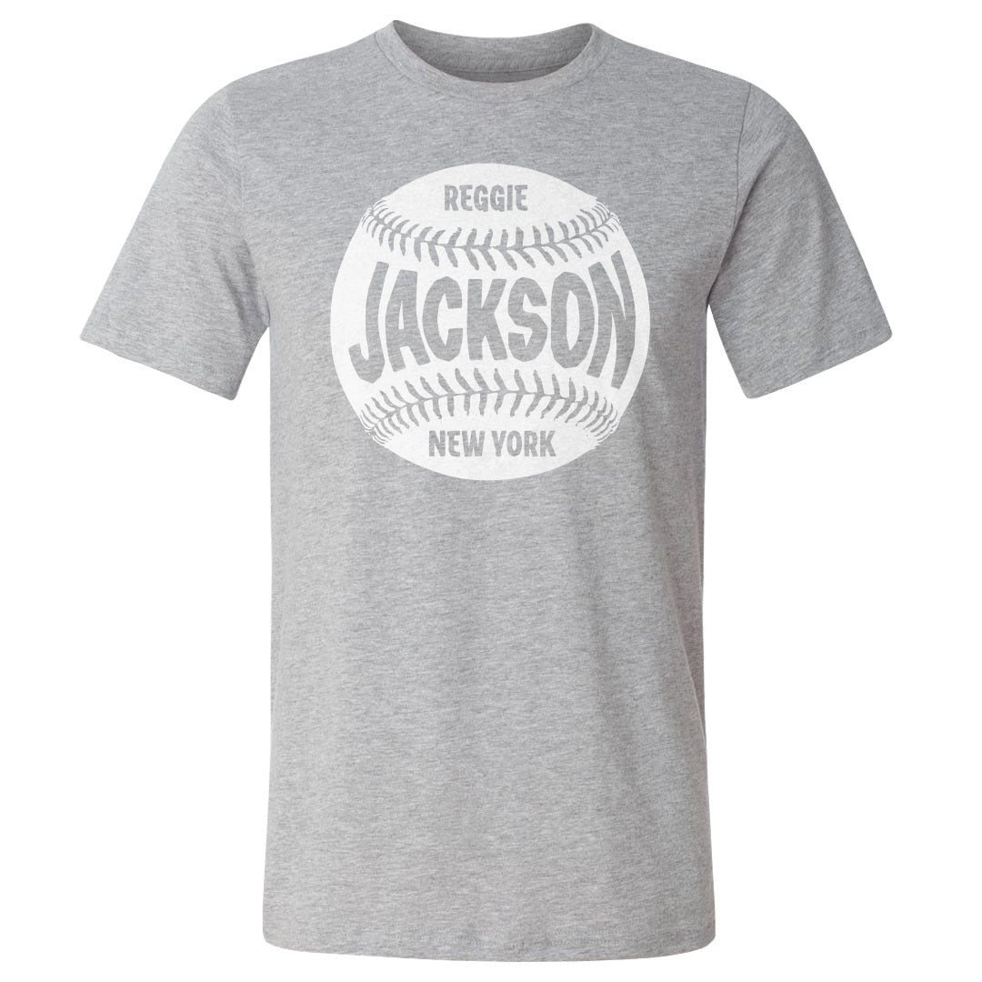  Reggie Jackson Shirt (Cotton, Small, Heather Gray