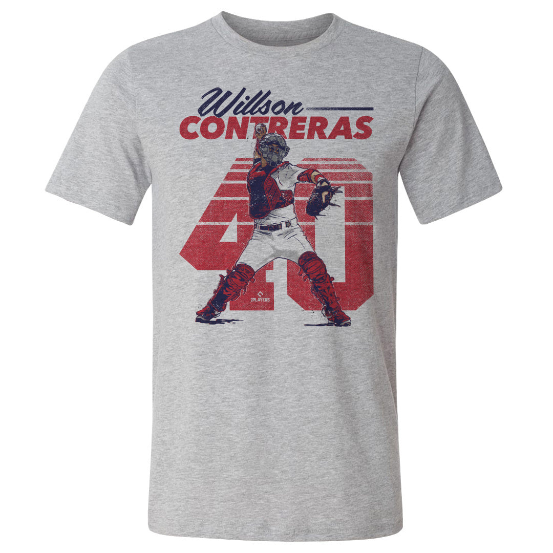 Willson Contreras Men&#39;s Cotton T-Shirt | 500 LEVEL