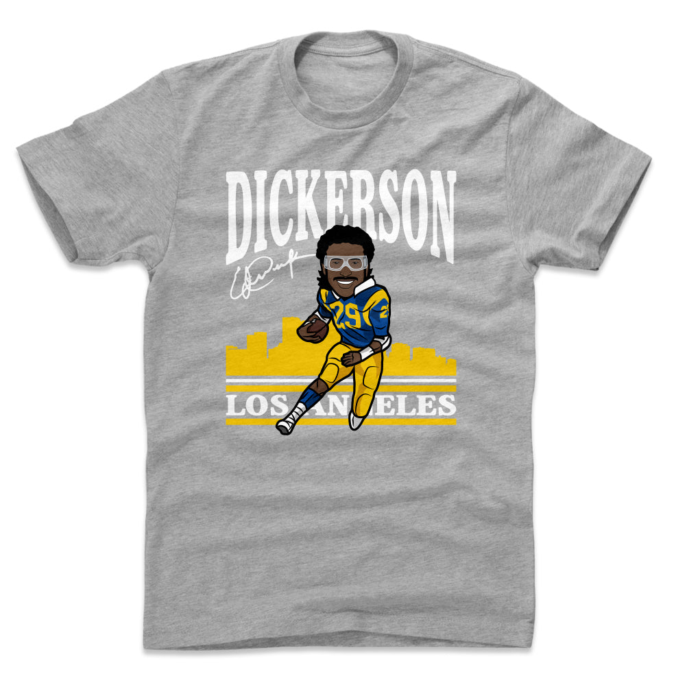 Men's 500 Level Eric Dickerson Los Angeles White Shirt