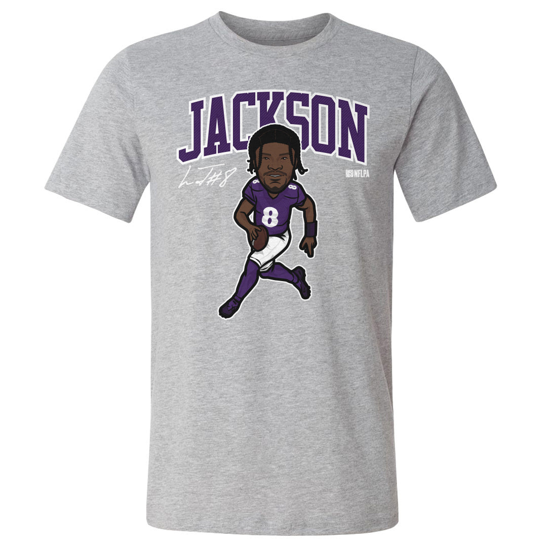 Lamar Jackson Men&#39;s Cotton T-Shirt | 500 LEVEL