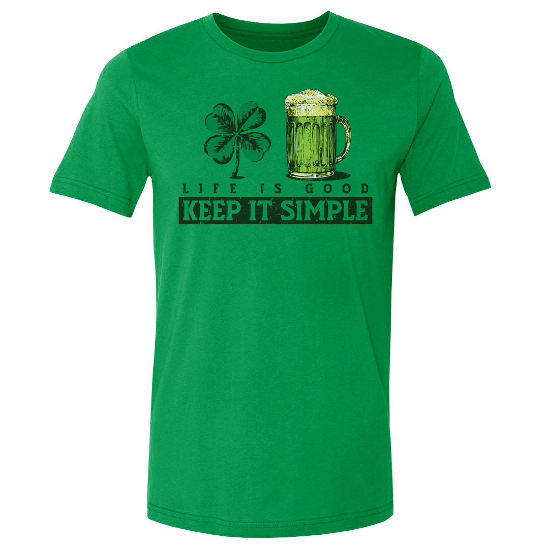 St. Patrick&#39;s Day Men&#39;s Cotton T-Shirt | 500 LEVEL