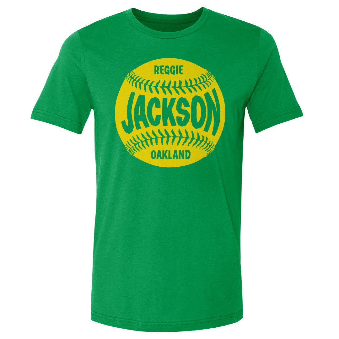 Reggie Jackson Men&#39;s Cotton T-Shirt | 500 LEVEL