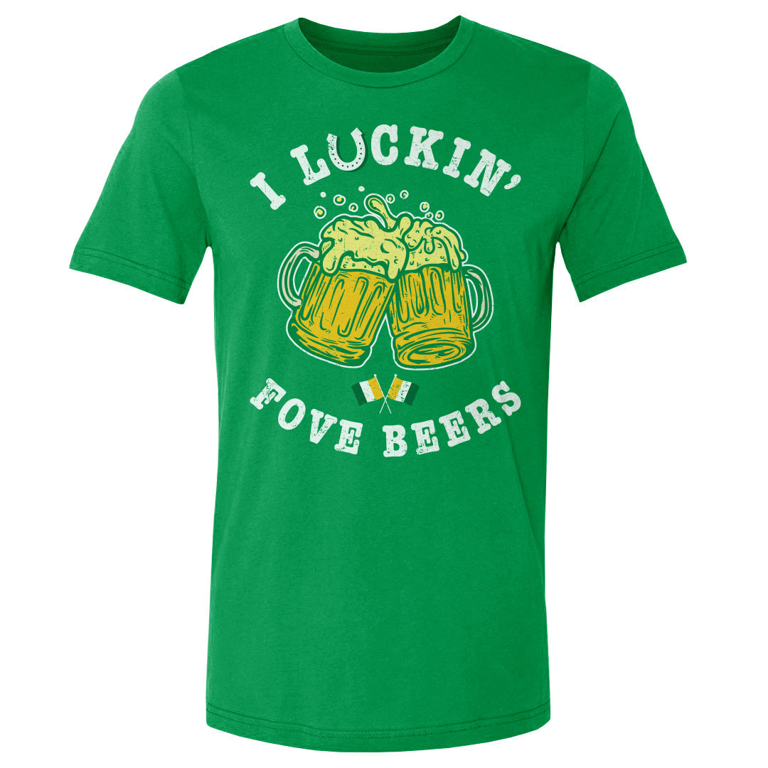 St. Patrick&#39;s Day Men&#39;s Cotton T-Shirt | 500 LEVEL