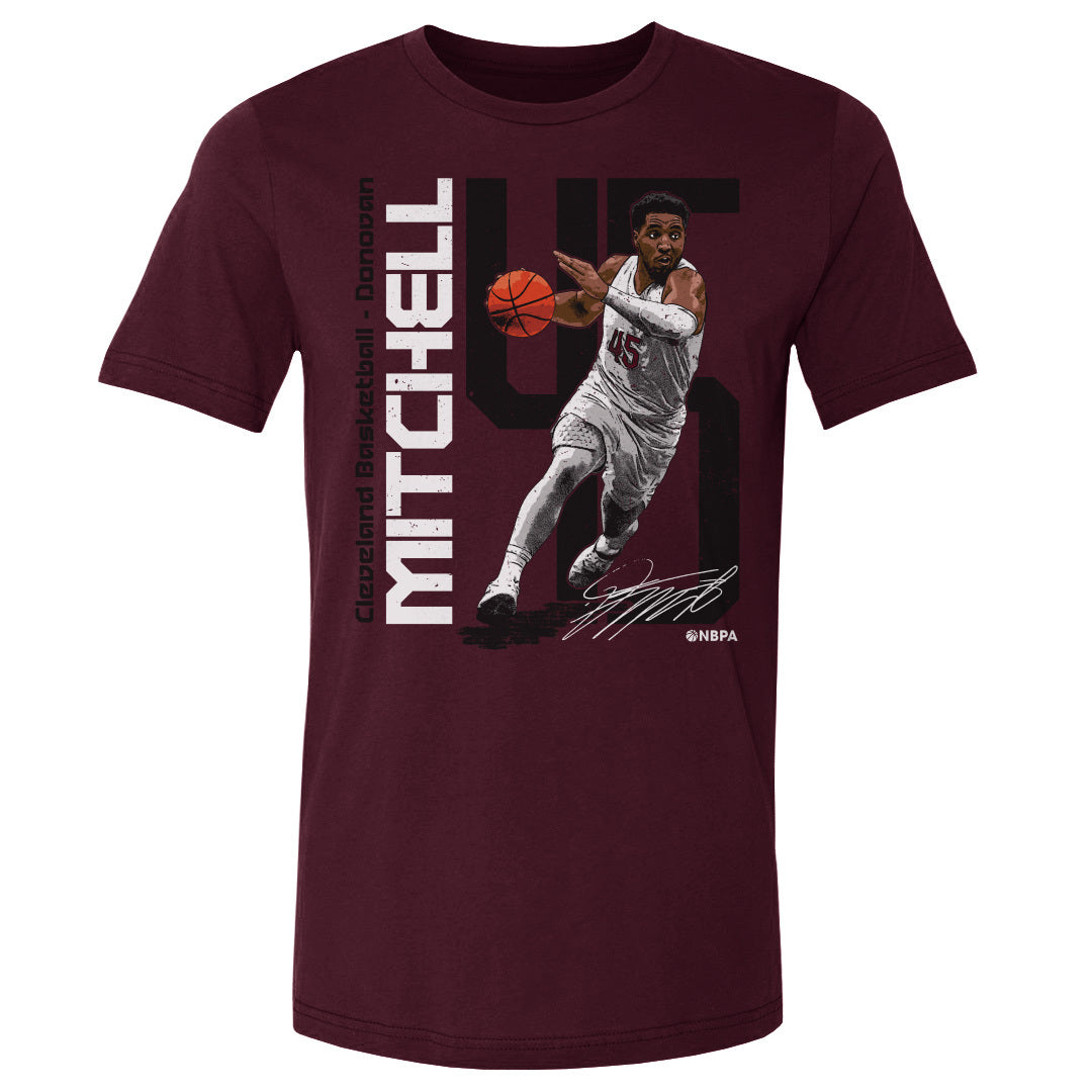 Donovan Mitchell Men&#39;s Cotton T-Shirt | 500 LEVEL