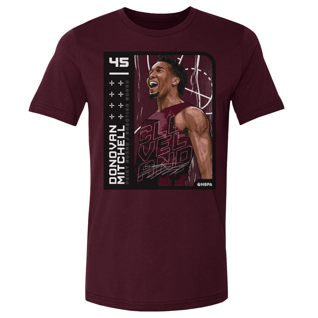 Donovan Mitchell Men&#39;s Cotton T-Shirt | 500 LEVEL