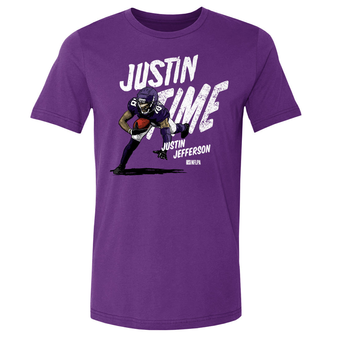 Justin Jefferson Men&#39;s Cotton T-Shirt | 500 LEVEL