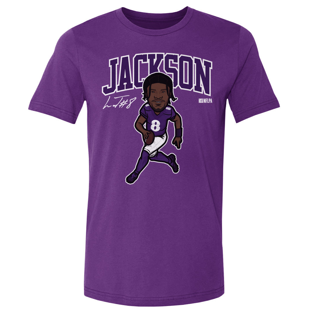 Lamar Jackson Men&#39;s Cotton T-Shirt | 500 LEVEL