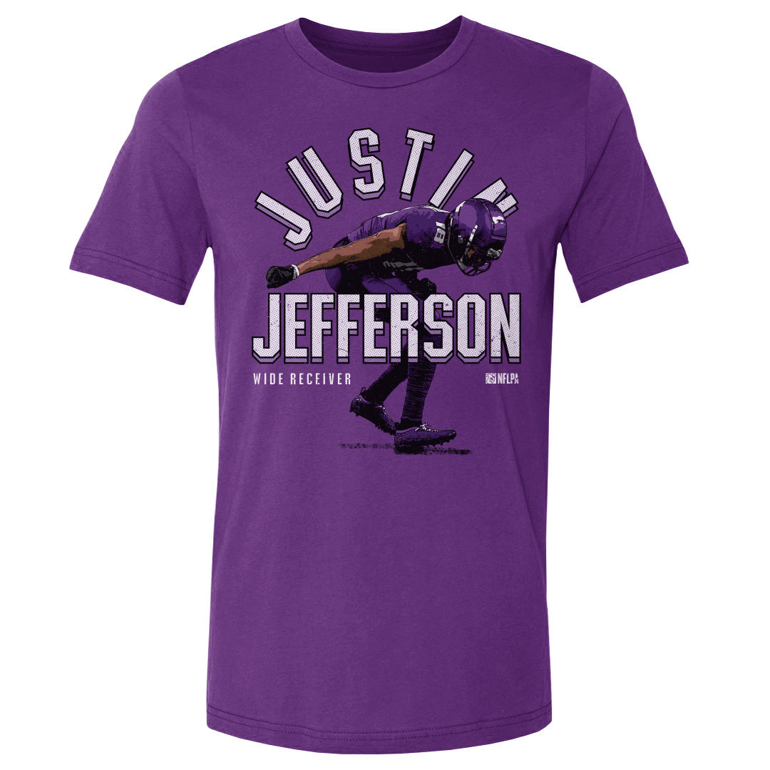 Justin Jefferson Men&#39;s Cotton T-Shirt | 500 LEVEL