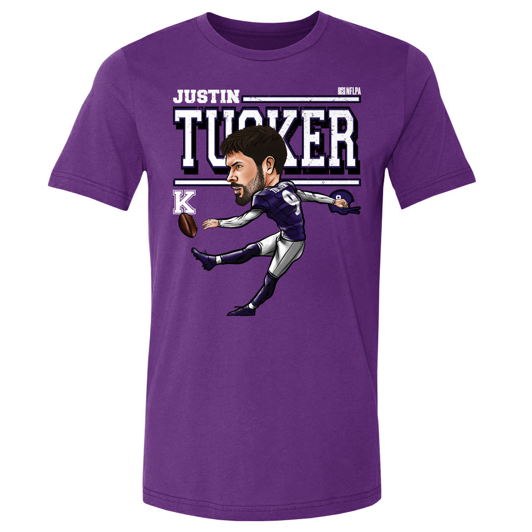 Justin Tucker Men&#39;s Cotton T-Shirt | 500 LEVEL