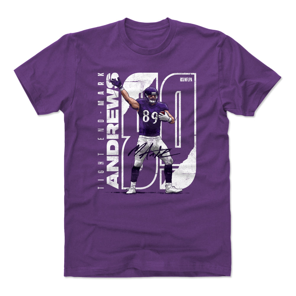 Mark Andrews Shirt, Baltimore Football Men's Cotton T-Shirt