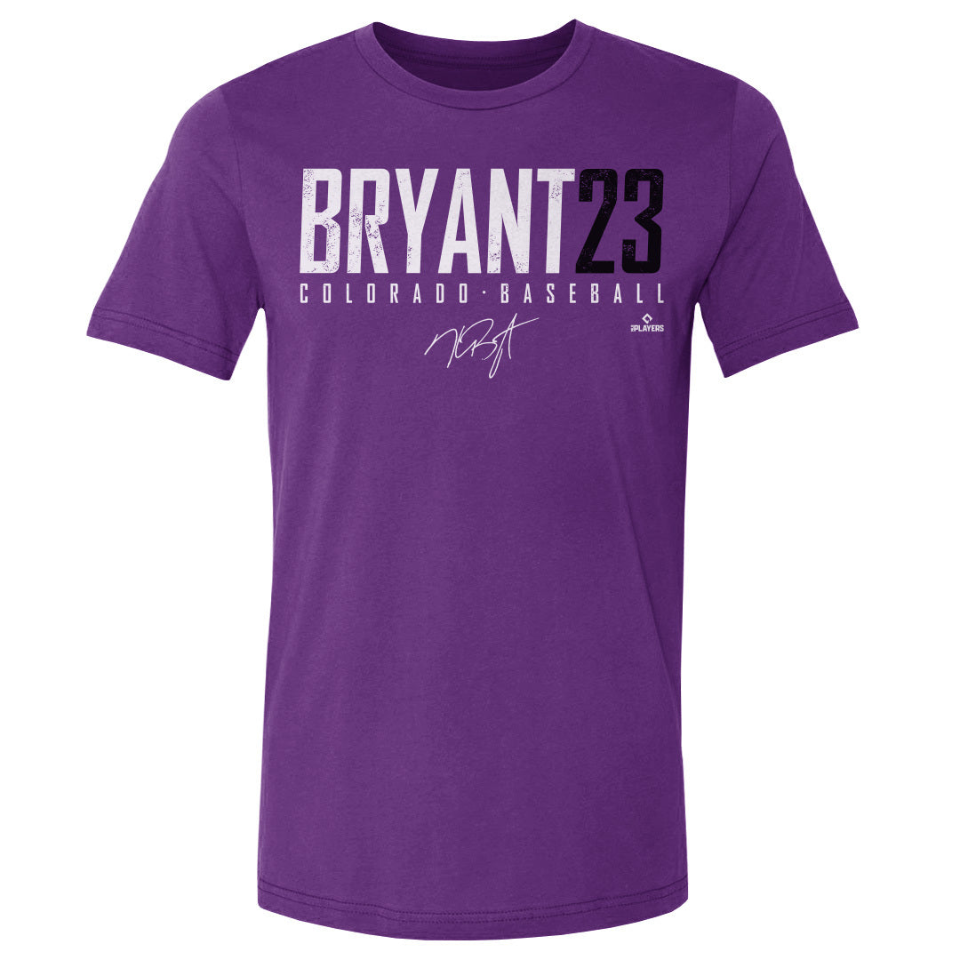 Kris Bryant Shirt, Colorado Baseball Men's Cotton T-Shirt