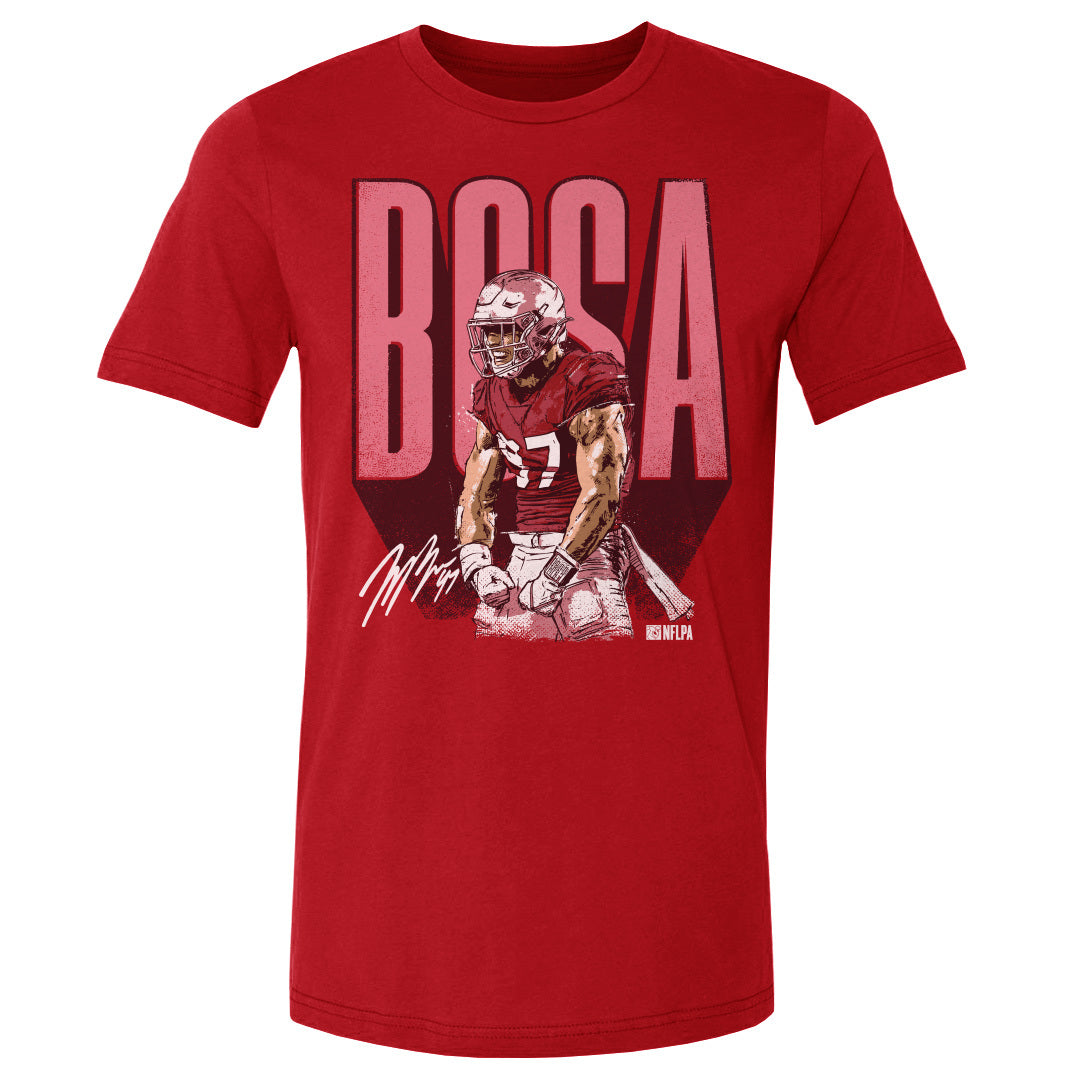 Nick Bosa Men&#39;s Cotton T-Shirt | 500 LEVEL