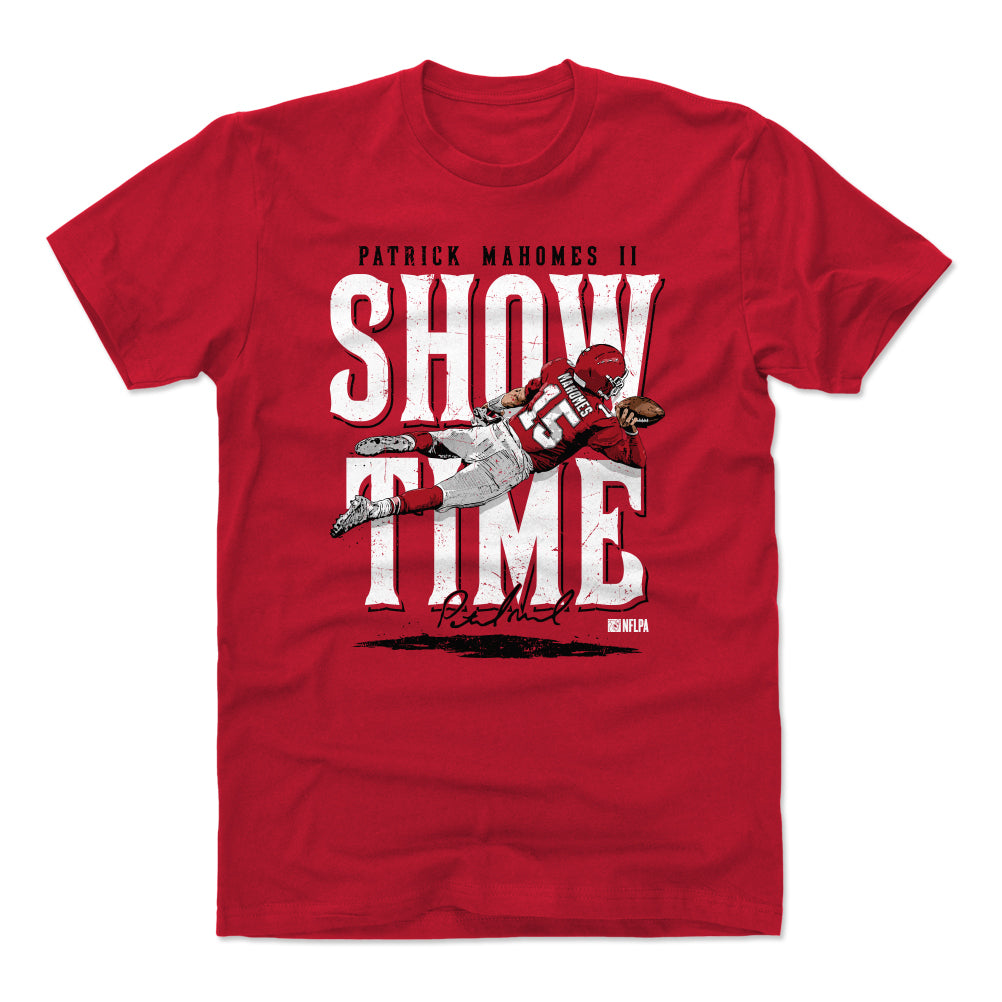 Showtime in Red Kansas City Chiefs Patrick Mahomes T-Shirt