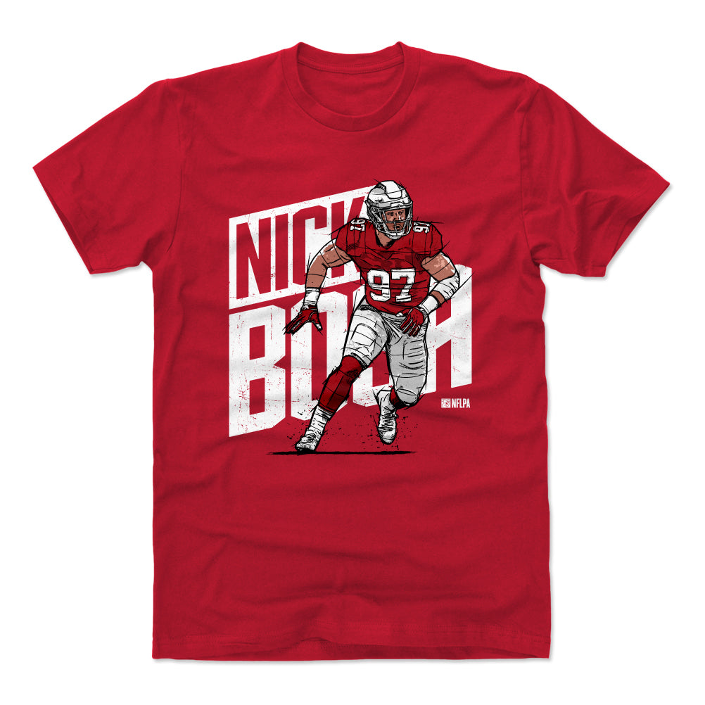 Nick Bosa Legend Color Rush T-Shirt - Black - Tshirtsedge