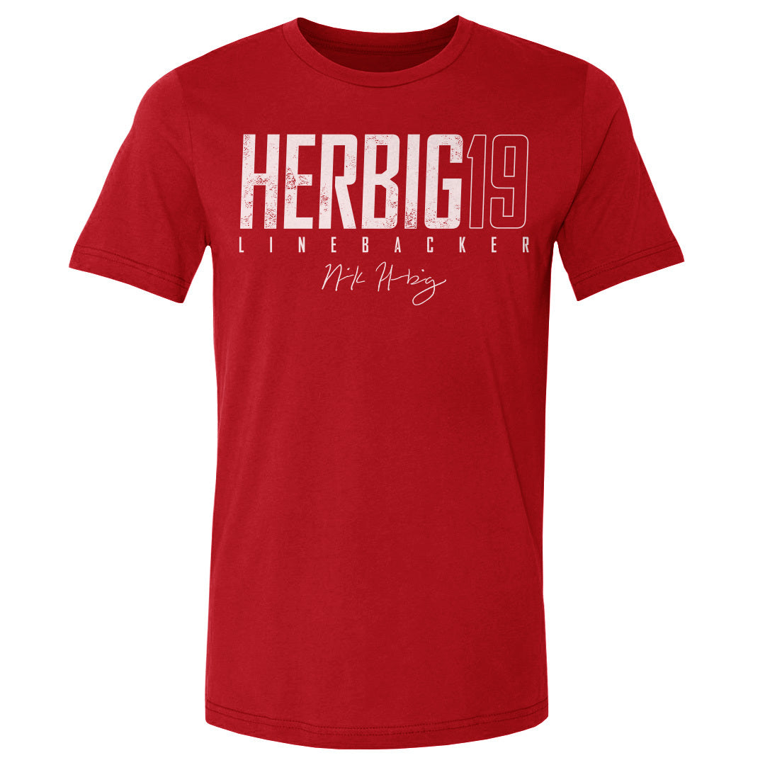 Nick Herbig Men&#39;s Cotton T-Shirt | 500 LEVEL