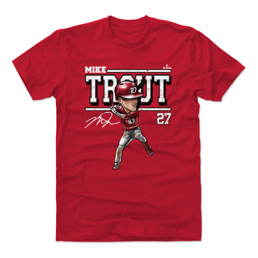  500 LEVEL Mike Trout Youth Shirt (Kids Shirt, 6-7Y Small, Tri  Ash) - Mike Trout Cartoon R: Clothing, Shoes & Jewelry