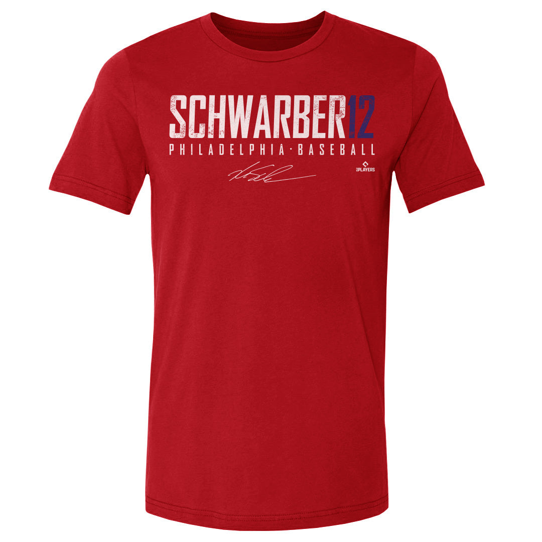 Kyle Schwarber Men&#39;s Cotton T-Shirt | 500 LEVEL