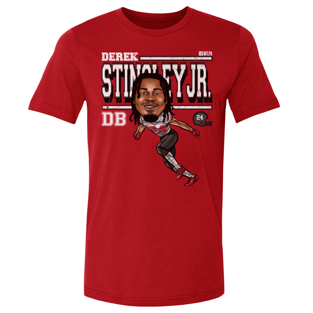 Derek Stingley Jr. Men&#39;s Cotton T-Shirt | 500 LEVEL