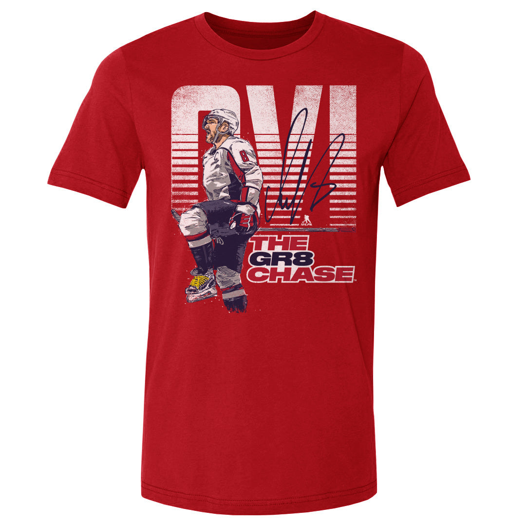 Alex Ovechkin Men&#39;s Cotton T-Shirt | 500 LEVEL