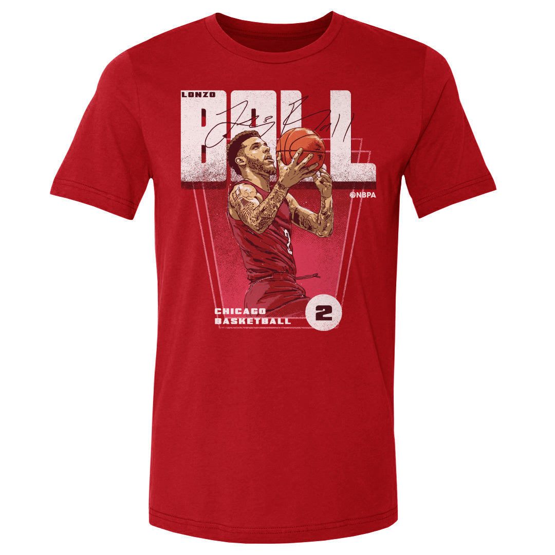 Lonzo Ball Men&#39;s Cotton T-Shirt | 500 LEVEL