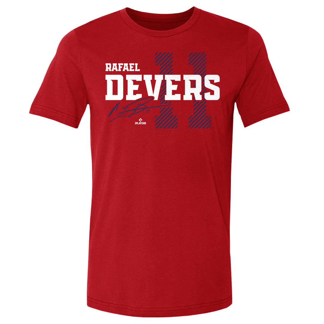 Boston Red Sox Men's 500 Level Rafael Devers Boston Navy T-Shirt