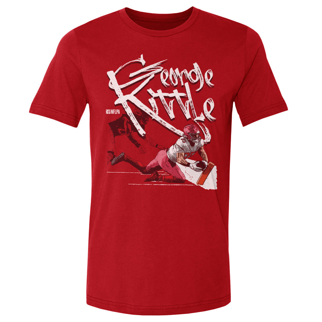 George Kittle Men&#39;s Cotton T-Shirt | 500 LEVEL