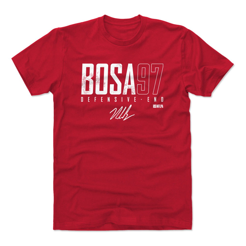 Nick Bosa Legend Color Rush T-Shirt - Black - Tshirtsedge