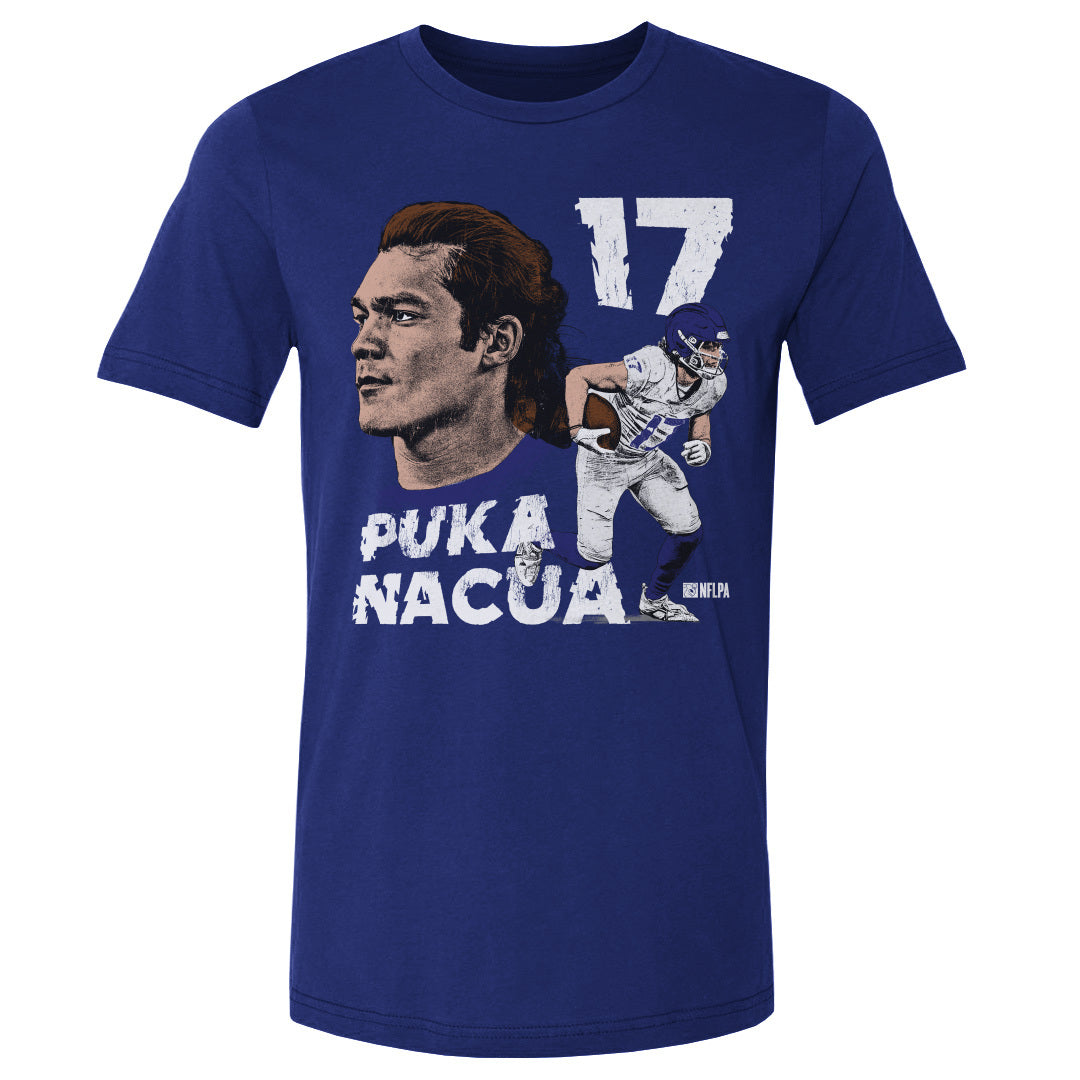 Puka Nacua Men&#39;s Cotton T-Shirt | 500 LEVEL