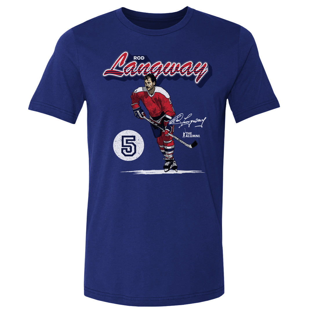 Rod Langway Men&#39;s Cotton T-Shirt | 500 LEVEL