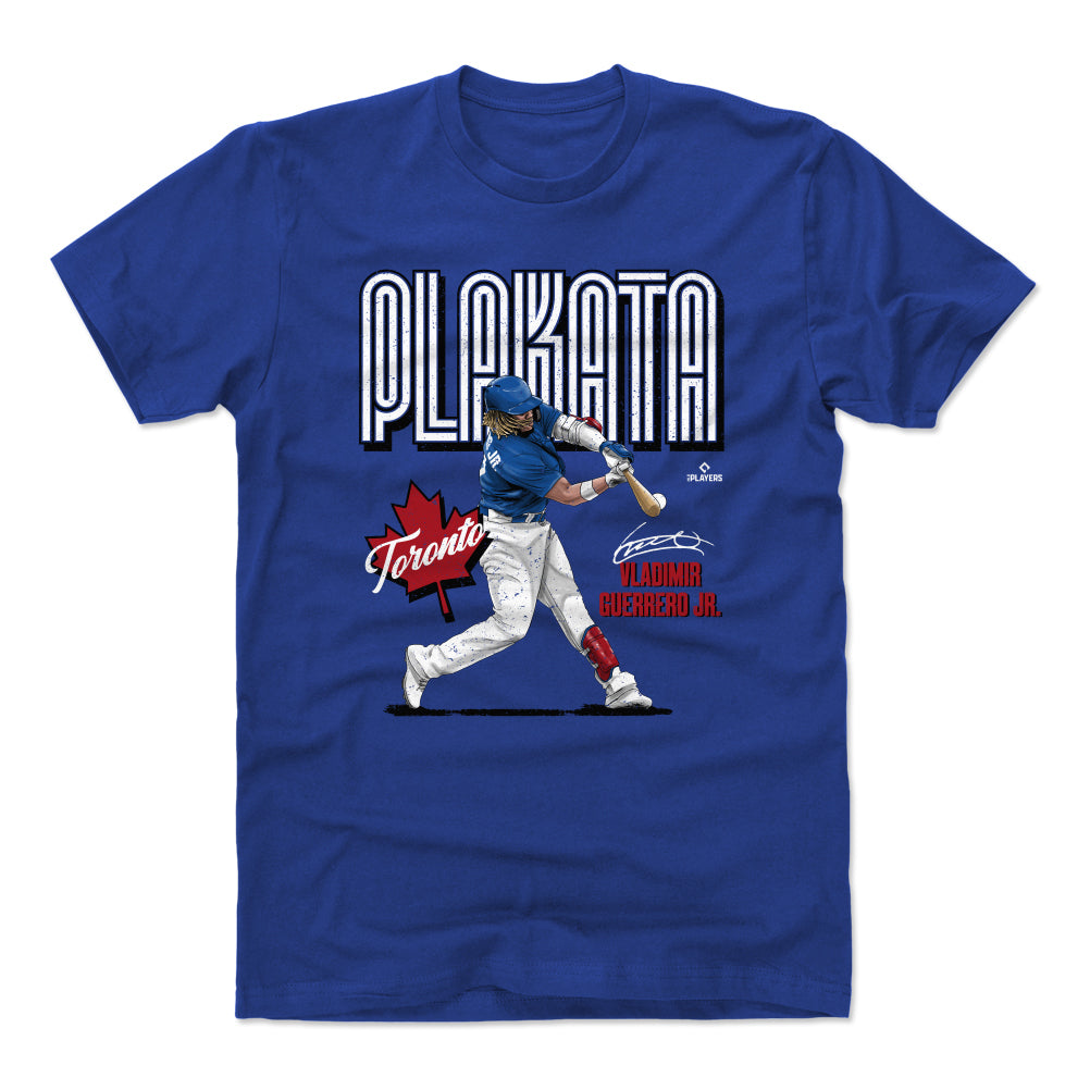 Vladimir Guerrero Jr. Men's Cotton T-shirt Toronto 