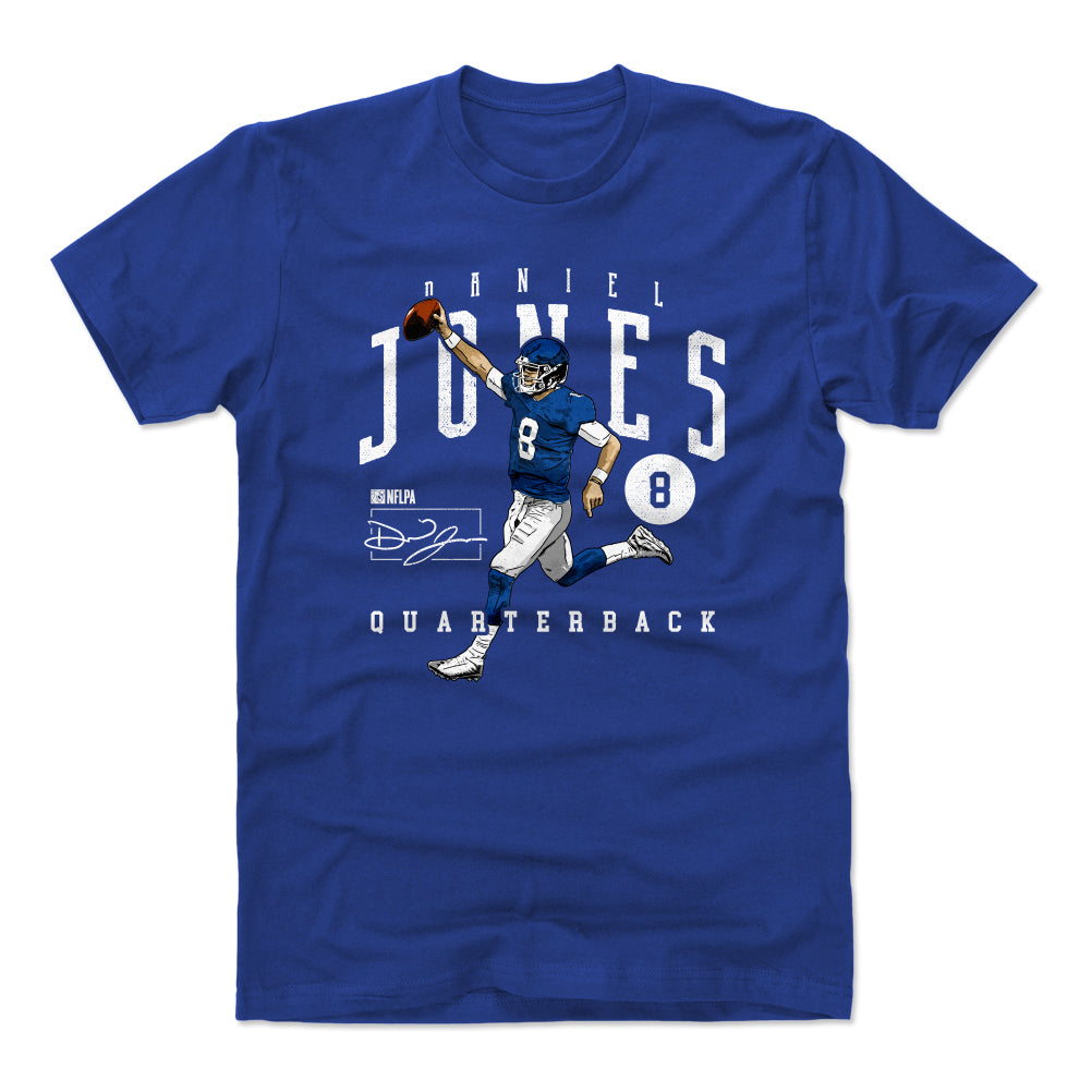 Youth New York Giants Daniel Jones #8 Royal Game Jersey