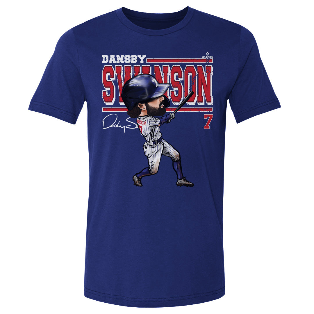 Dansby Swanson Men&#39;s Cotton T-Shirt | 500 LEVEL