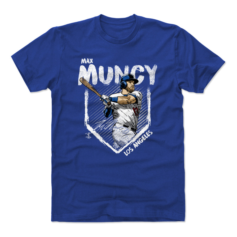 Max Muncy Kids T-Shirt - Tri Royal - Los Angeles | 500 Level Major League Baseball Players Association (MLBPA)