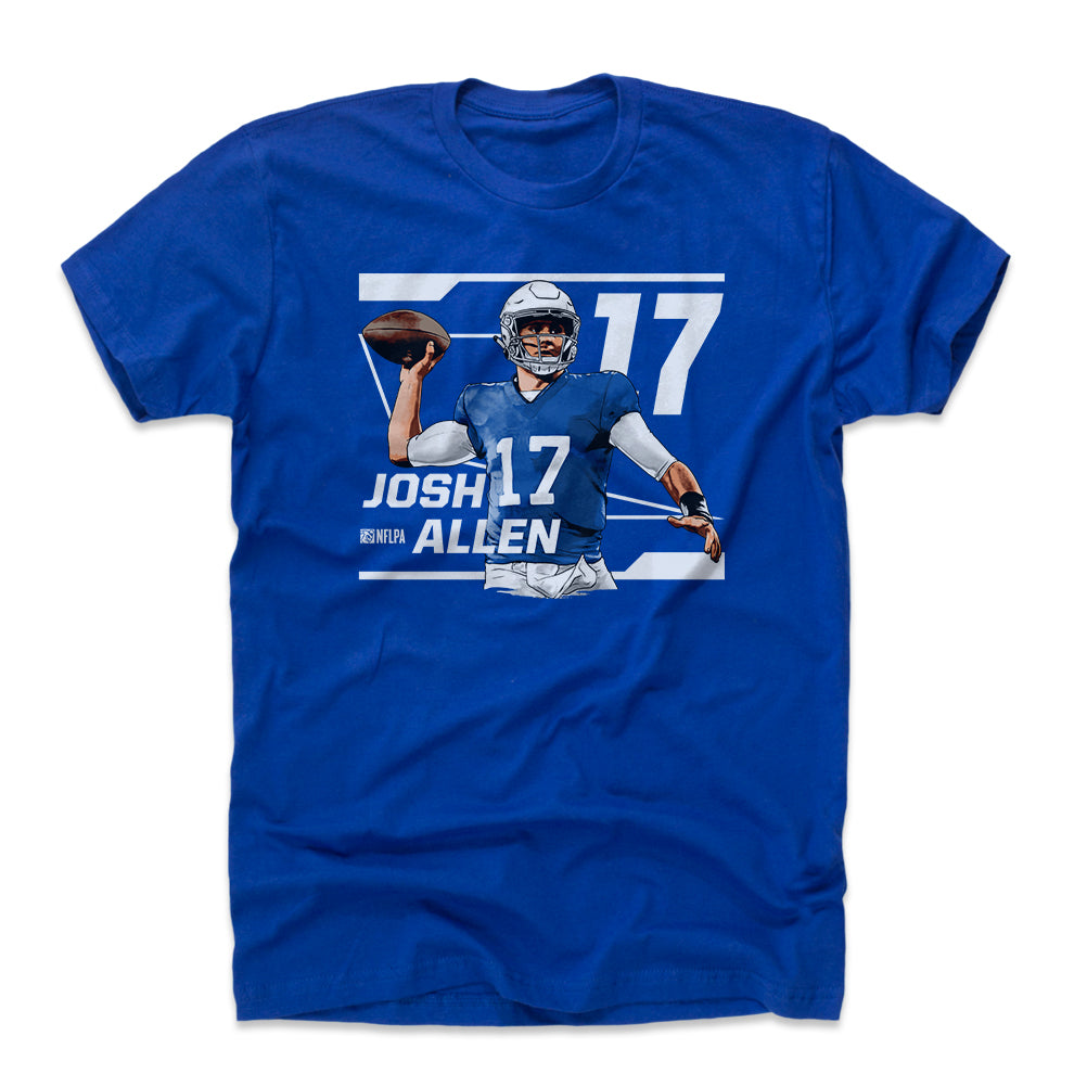 Josh Allen Shirt, Buffalo Football Men's Cotton T-Shirt