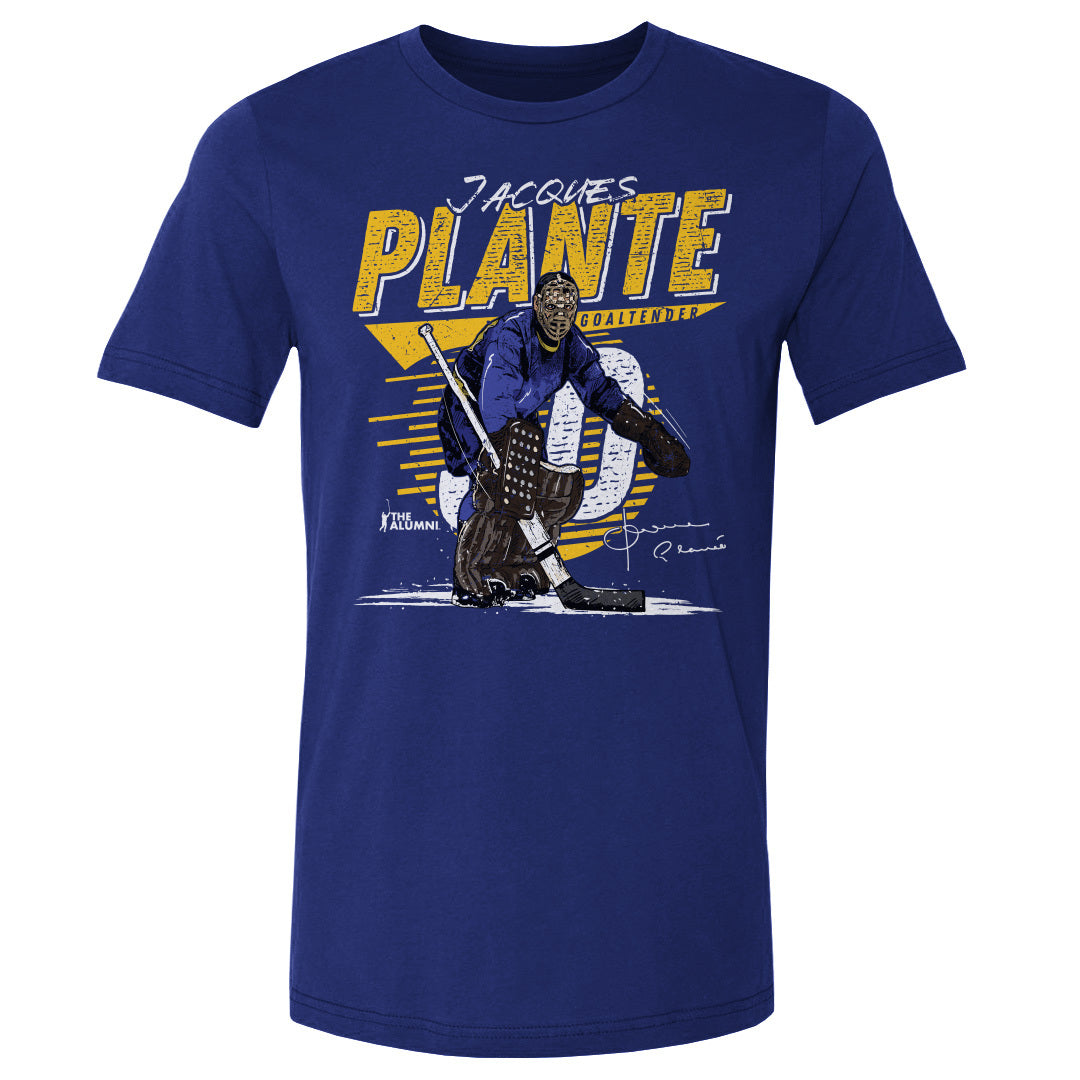 Jacques Plante Men&#39;s Cotton T-Shirt | 500 LEVEL