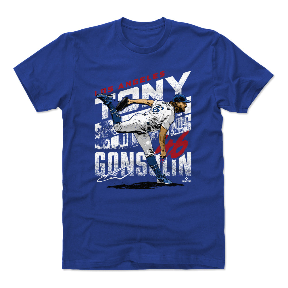 Tony Gonsolin Shirt  Los Angeles Baseball Men's Cotton T-Shirt