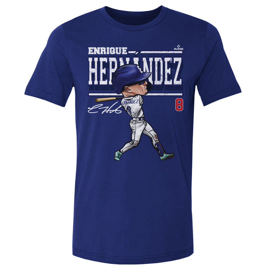 Official Enrique hernandez los angeles d cartoon baseball T-shirt