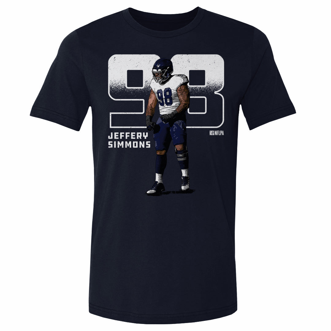 Jeffery Simmons Men&#39;s Cotton T-Shirt | 500 LEVEL