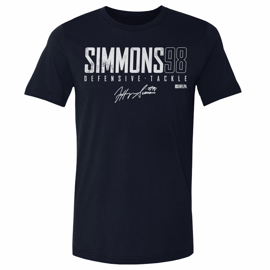 Jeffery Simmons Men&#39;s Cotton T-Shirt | 500 LEVEL