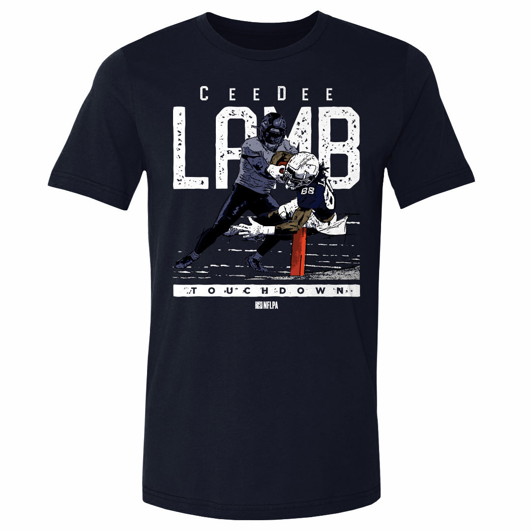 CeeDee Lamb Men&#39;s Cotton T-Shirt | 500 LEVEL