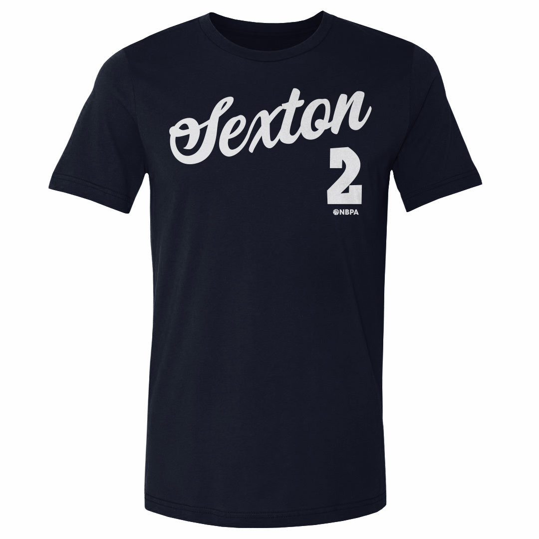 Collin Sexton Men&#39;s Cotton T-Shirt | 500 LEVEL