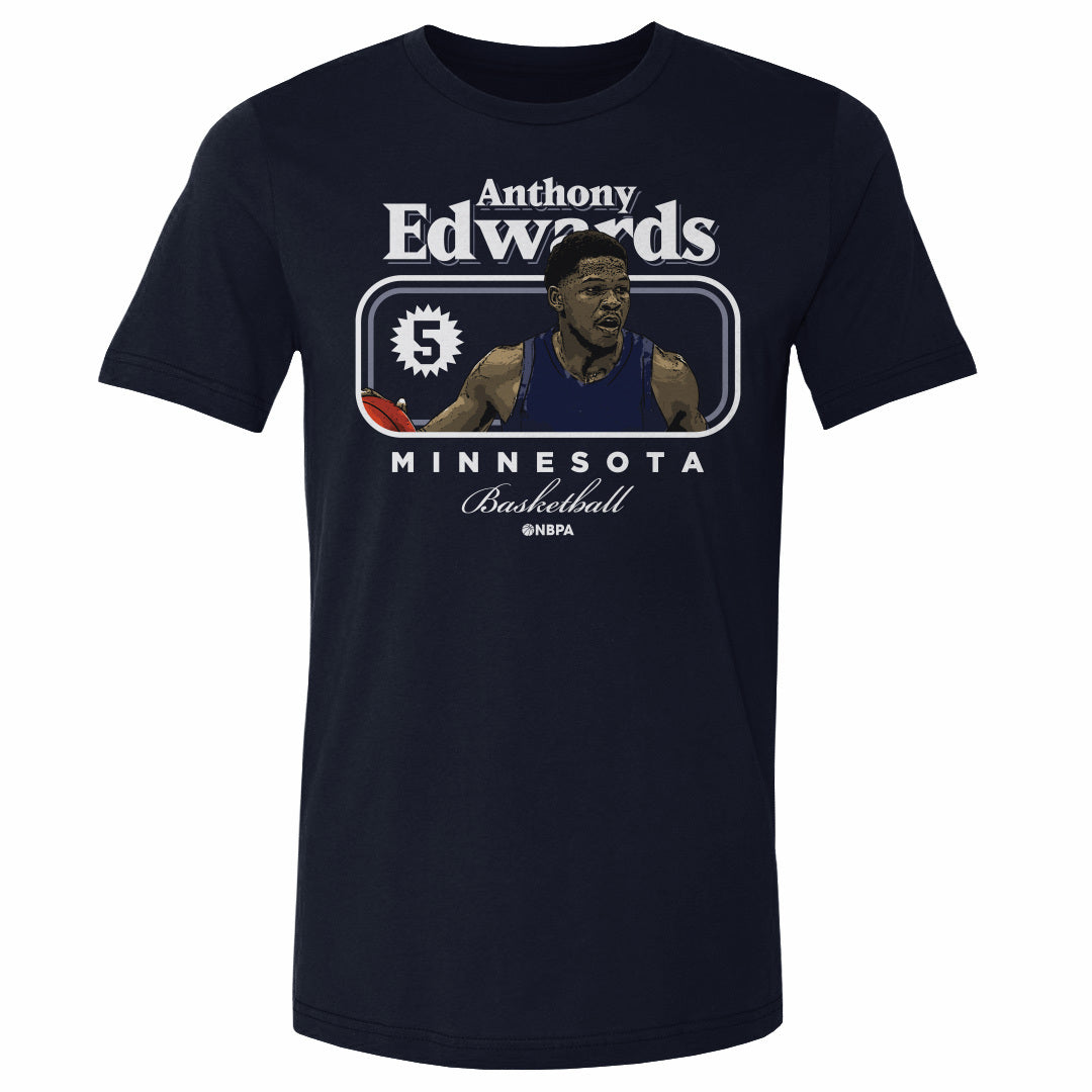 Anthony Edwards Men&#39;s Cotton T-Shirt | 500 LEVEL