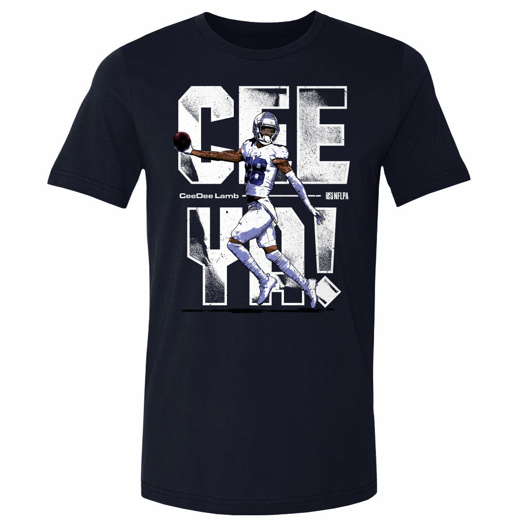 CeeDee Lamb Shirt, Dallas Football Men's Cotton T-Shirt